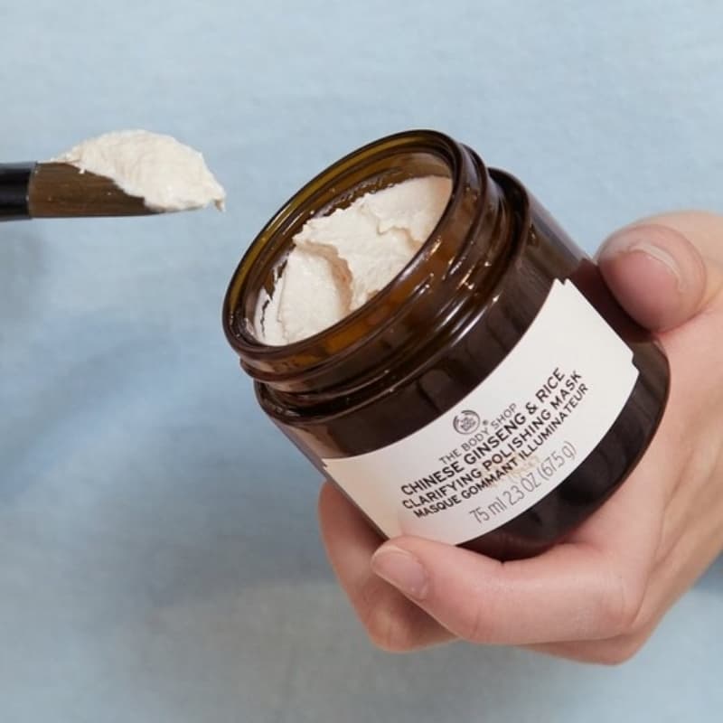 *Chinese Ginseng and Rice Clarifying Polishing Mask*