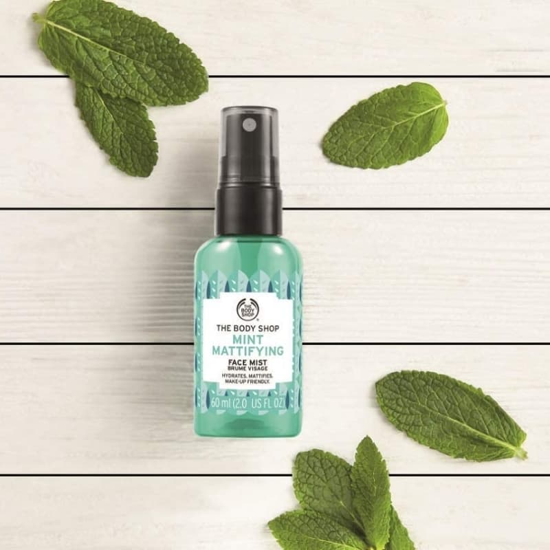 *Mint Mattifying Face Mist*