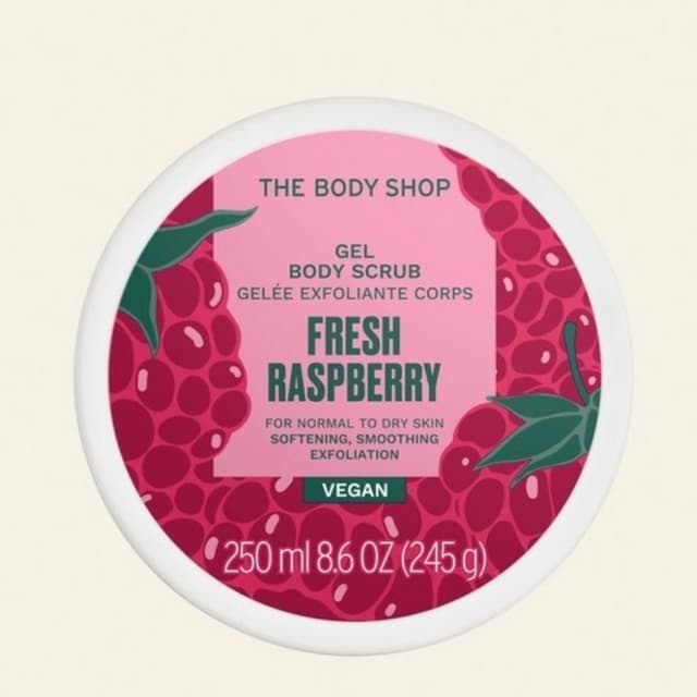 *Fresh Raspberry Gel Body Scrub*